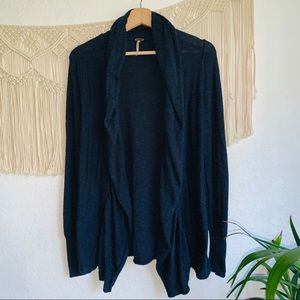 Free People Oversized Cascading Cardigan Size S